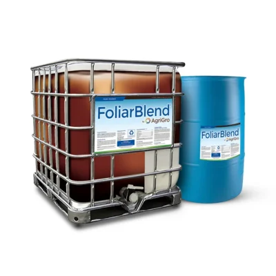 FoliarBlend® de AgriGro estimula la actividad biológica de la planta, mejorando el vigor, la absorción de nutrientes y el rendimiento.